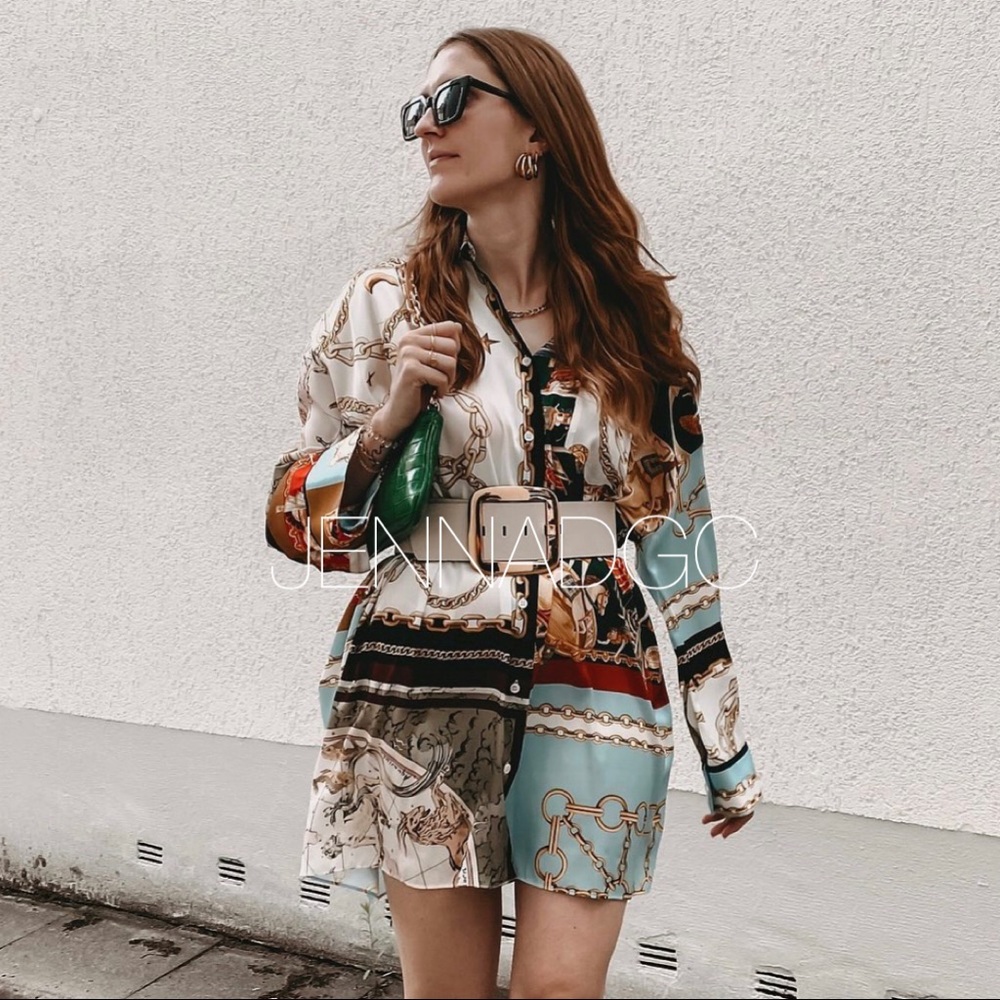 NWT Zara oversized patchwork shirt - Picture 9 of 17